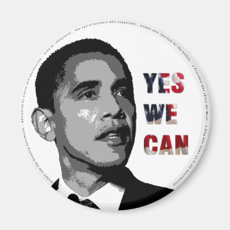 Ja, wir können - Obama - Politisches Magnet