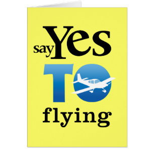 Ja zum Flug sagen