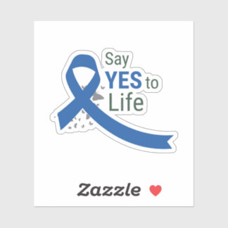 Ja zum Leben, Positivität, Selbst-Liebe Aufkleber