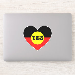 Ja zur Stimme - indigene Stimme Aufkleber