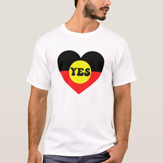 Ja zur Stimme - indigene Stimme T-Shirt (Vorderseite)