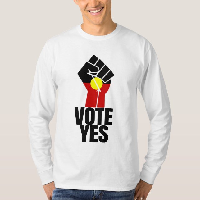 Ja zur Stimme - Ja, Australien T-Shirt (Vorderseite)