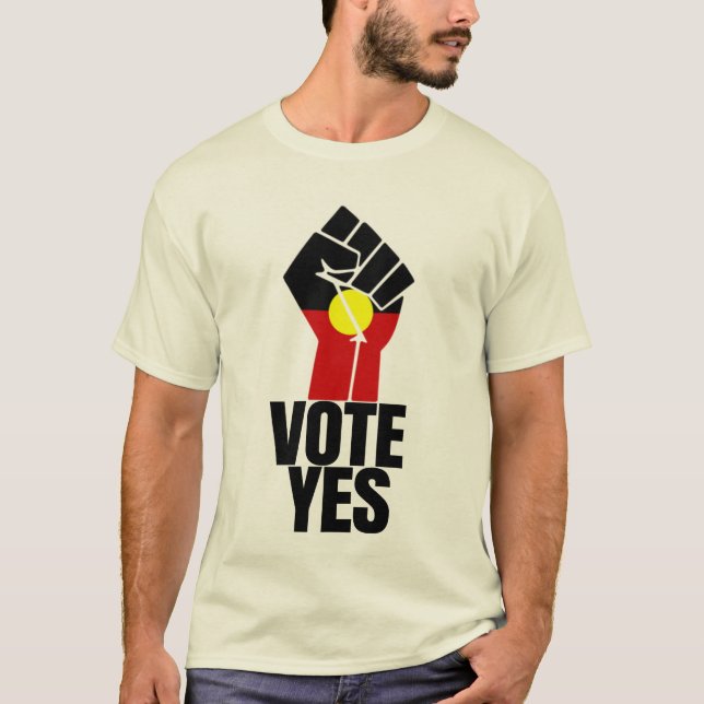 Ja zur Stimme - Ja, Australien T-Shirt (Vorderseite)