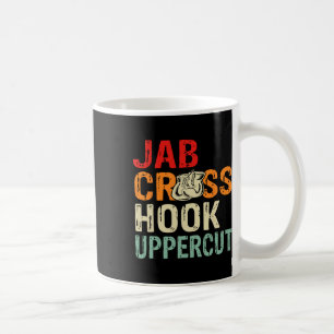 Jab Cross Hook Uppercut Boxer Workout Männer Fraue Kaffeetasse