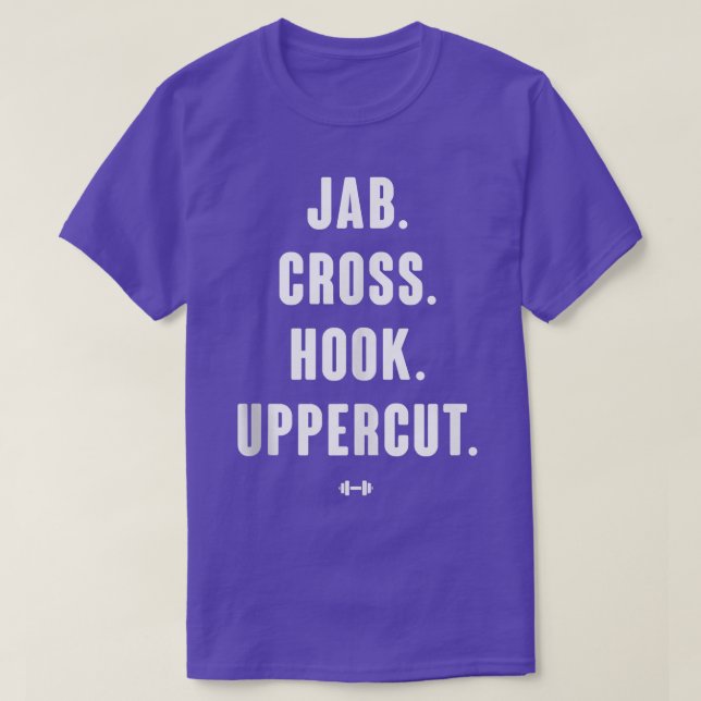 Jab Cross Hook Uppercut T-Shirt (Design vorne)