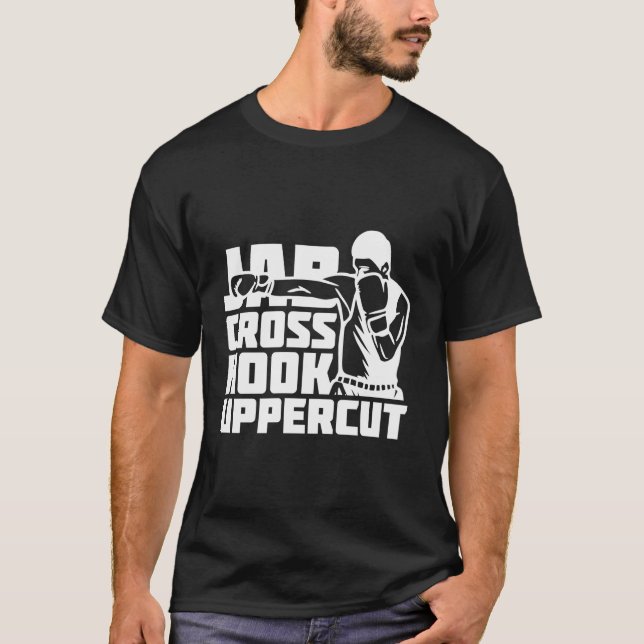 Jab Cross Hook Uppercut T-Shirt (Vorderseite)