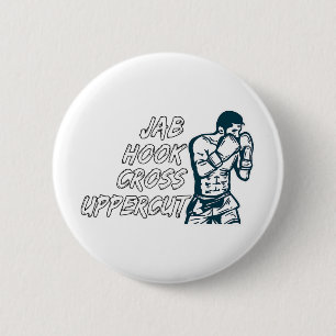Jab Hook Cross Uppercut Boxen für Boxer Männer Jun Button