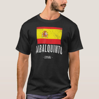 Jabalquinto Spain Es Flag Stadt Bandera Ropa T-Shirt