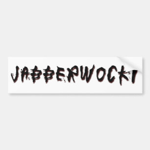 Jabberwocky Autoaufkleber