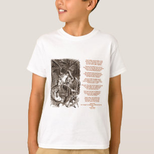 Jabberwocky Gedicht durch Lewis Carroll T-Shirt