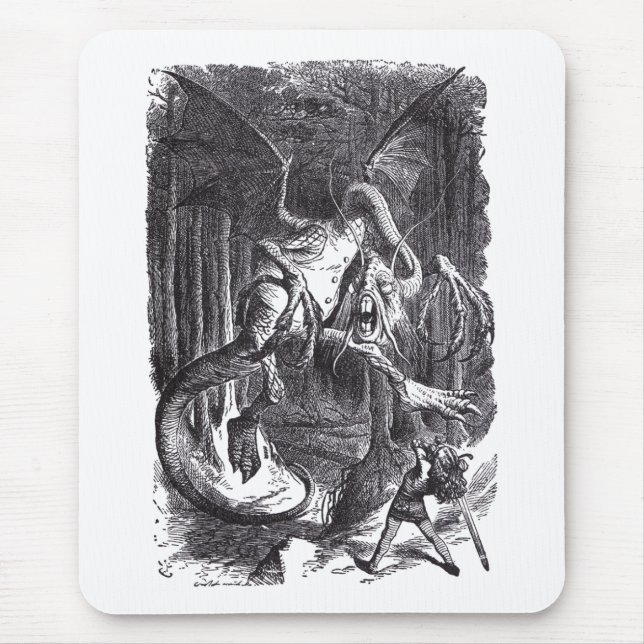 Jabberwocky Mousepad (Vorne)