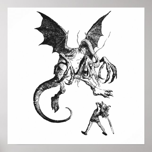 Jabberwocky Poster (Vorne)