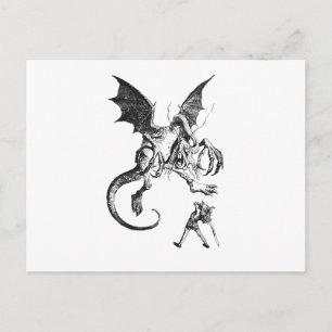 Jabberwocky Postkarte