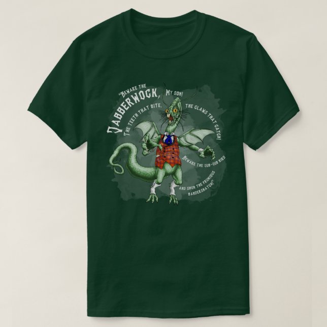 Jabberwocky wh T-Shirt (Design vorne)
