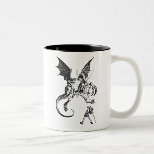 Jabberwocky Zweifarbige Tasse