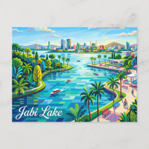Jabi-See Nigeria Postkarte