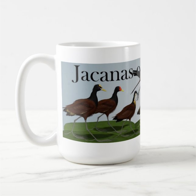 Jacanas der Welt Tasse (Links)