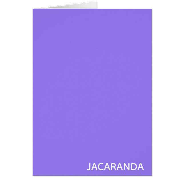 Jacaranda lila Farbname (Vorne)