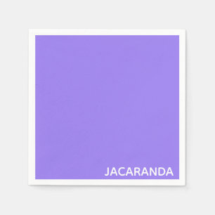 Jacaranda lila Farbname Serviette
