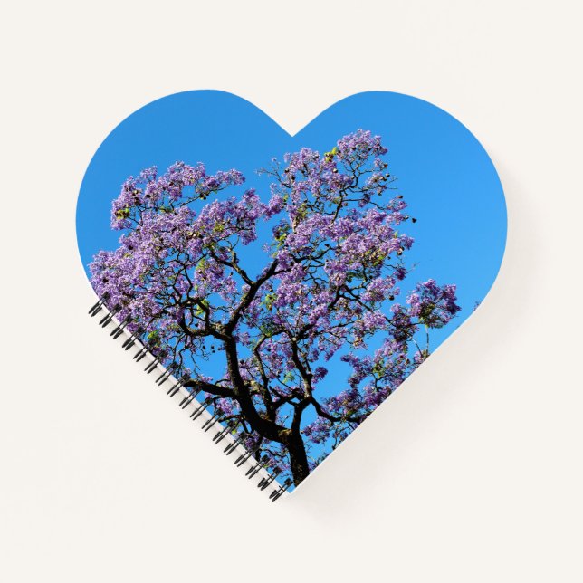 Jacaranda Notizbuch (Vorderseite)