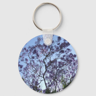 Jacaranda-Schlüsselring Schlüsselanhänger