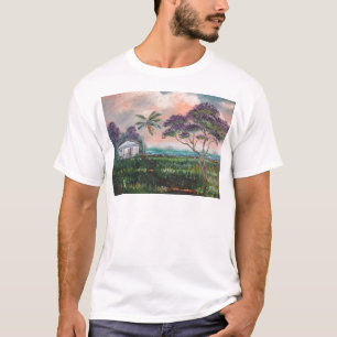 Jacaranda-Strand-Haus T-Shirt