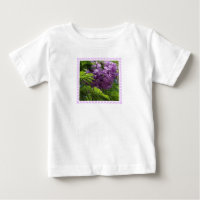 Jacaranda und Butterfliegen T - Shirt