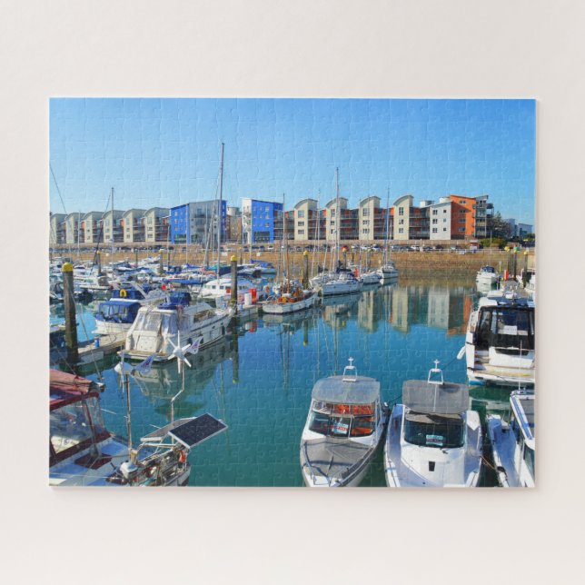 Jachthafen St. Helier, Jersey Puzzle (Horizontal)