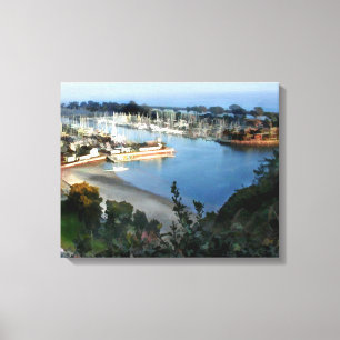 Jachthafen übersehen Dana Point Kalifornien Leinwanddruck