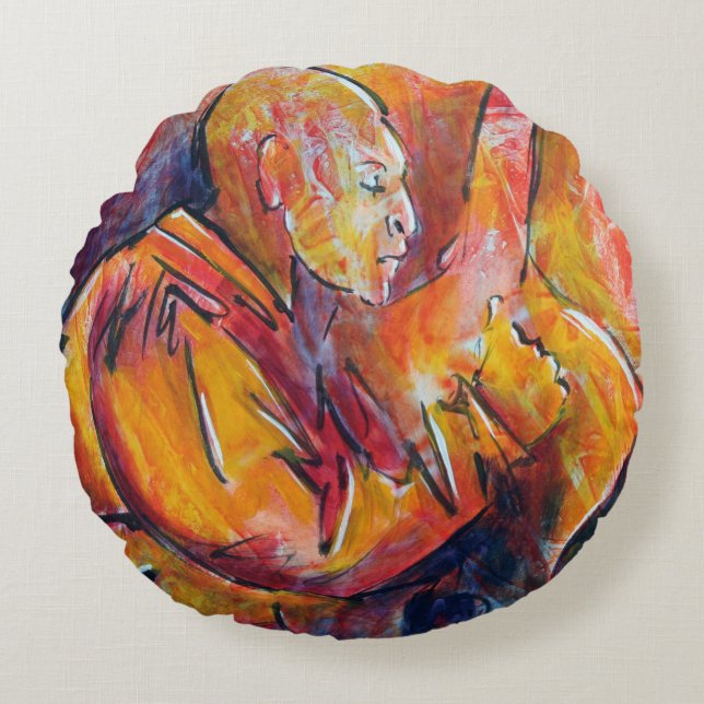 Jacinto 2008 rundes kissen (Vorderseite)