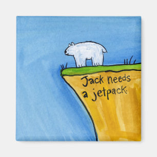 Jack brauchen Jet Pack Magnet