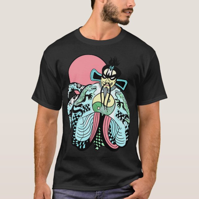 Jack Burton Fu Manchu T-Shirt (Vorderseite)