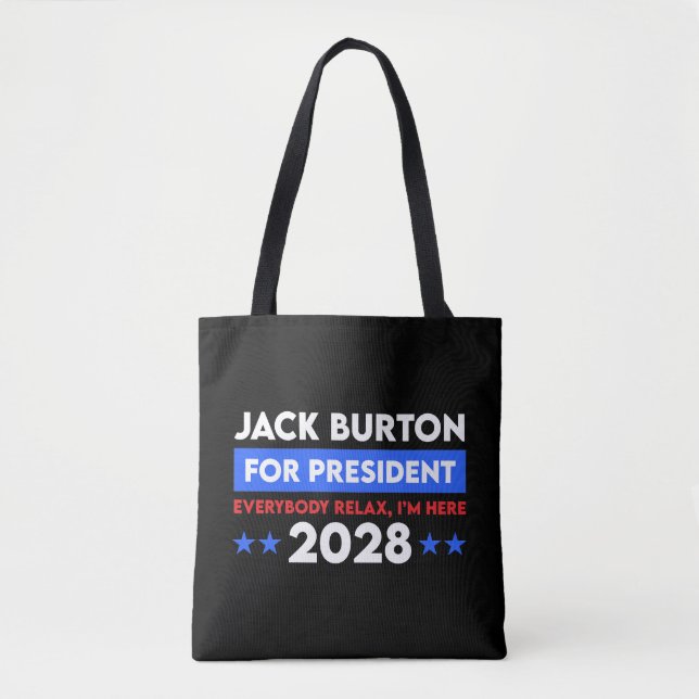 Jack Burton für Präsident 2028 (Vorderseite)