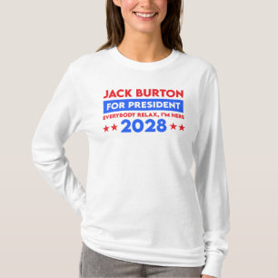 Jack Burton für Präsident 2028 T-Shirt