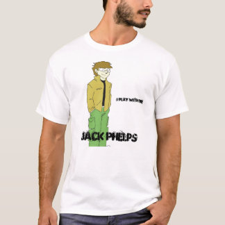 Jack cartoonized, Jack Phelps, ich spielen mit T-Shirt
