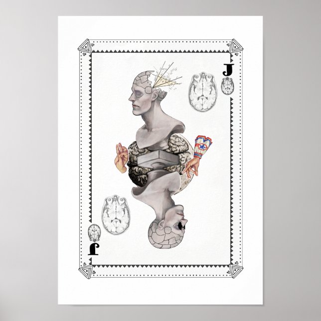 Jack der Brainkunst Printmedien Poster (Vorne)