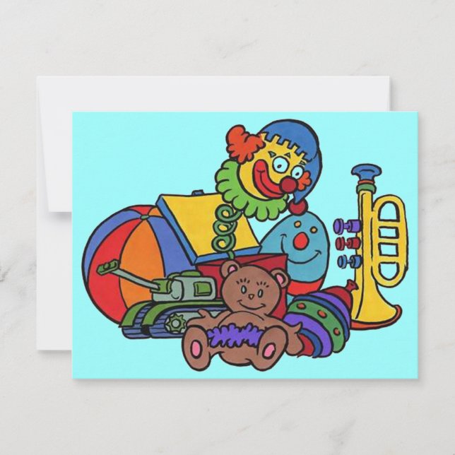 JACK DER HEUTIGEN PARTEI-EINLADUNG IN DER BOX EINLADUNG (Vorderseite)