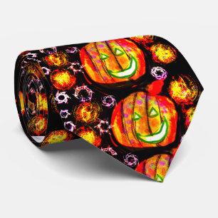 Jack der Kürbislaterne Krawatte