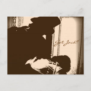 Jack der Ripper-Postkarte Postkarte