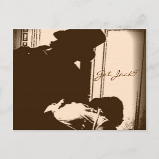 Jack der Ripper-Postkarte Postkarte