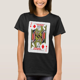 Jack des Pokers Kartenspiel- T-Shirt