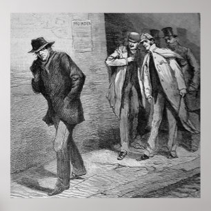 Jack des Ripper The Whitechapel Mörders Poster