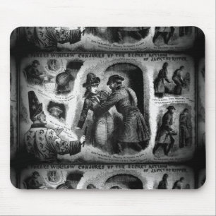 Jack die Trennmaschine-Illustrierten Polizei Mousepad