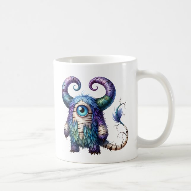 Jack - Eine mit Augen Monster-Tasse Kaffeetasse (Rechts)