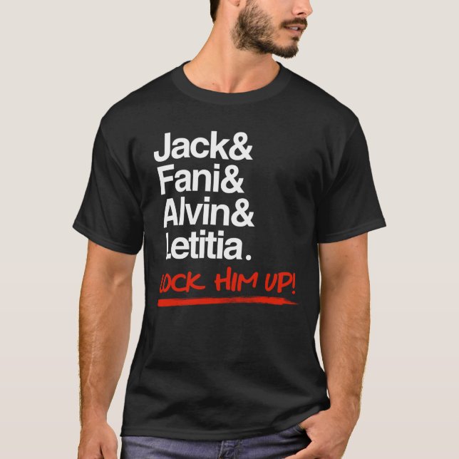 Jack & Fani & Alvin & Letitia - sperren Sie ihn au T-Shirt (Vorderseite)