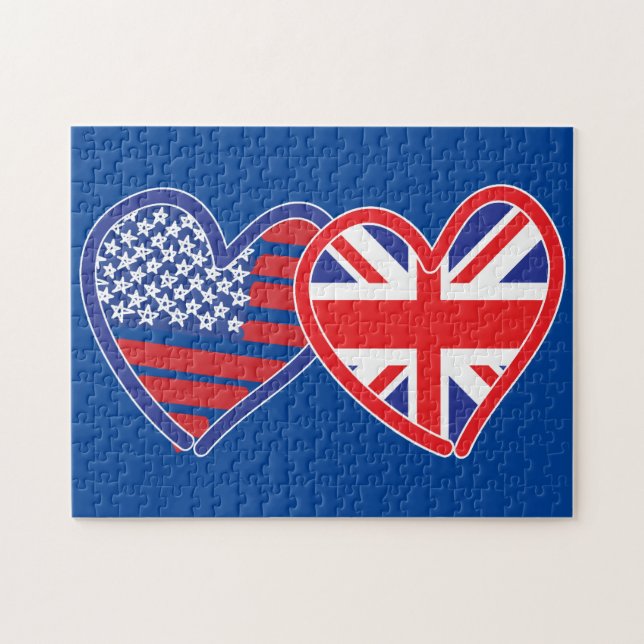 Jack-Flag-Hörer der American Flag Union Puzzle (Horizontal)