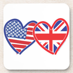 Jack-Flag-Hörer der American Flag Union Untersetzer