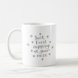 Jack Frost, das an Ihrer Nasen-Tasse klemmt Kaffeetasse