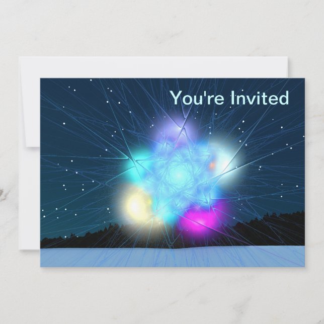 Jack Frost Einladung (Vorderseite)