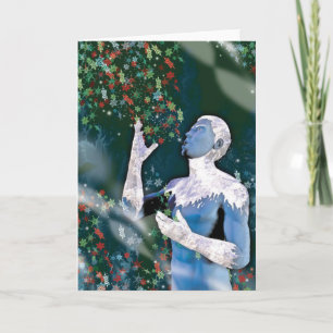 Jack-Frost-Karten Feiertagskarte